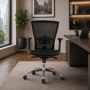 Premium Quality Modern Power Lift Chair Ergonomic Executive Swivel <b>Adjustable</b> Height Fabric Upholstery for <b>Desk</b> Use - Product Image 1