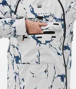 Veste de ski d'hiver pour homme, imperméable, respirante, coupe-vent, isolante thermiquement, en spandex/polyester, style vintage, pour sports de neige en plein air - Product Image 4