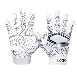 Guantes de Fútbol Americano Suaves y Cómodos con Sublimación de Calidad Superior a Precio de Fábrica para Crear Tu Propia Idea - Product Image 6