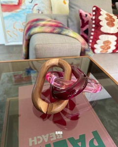 Escultura de Pared de Eslabones de Resina, Decoración Moderna Abstracta y Geométrica para el Hogar, Oficina, Diseño Artístico, Diwali, Cumpleaños - Product Image 2