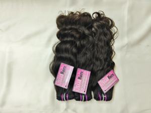 Mèches de cheveux indiens bruts ondulés naturels 100 % non traités Remy doux, frontaux en dentelle 360, cuticules alignées, cheveux de temple du Tamil Nadu - Product Image 2