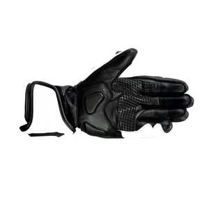 Guantes Deportivos de Motocicleta con Pantalla Táctil, Forro de Piel Ecológica, Color Negro, Blanco y Rojo, Transpirables, Largos hasta la Muñeca, para Todas las Estaciones - Product Image 5