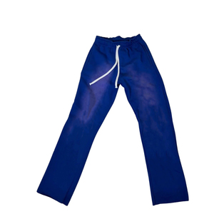 Mens Streetwear Sweatpants Loose Fit Jogger Pants Casual Cotton <b>Drawstring</b> Flare Pants Trendy Fashion Custom OEM ODM - Product Image 2