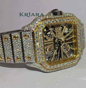 Wholesale Supply Moissanite <b>Diamond</b> <b>Watch</b> Elegant Fashion Timepiece with Precision Quartz Movement for Daily Wear - Product Image 4