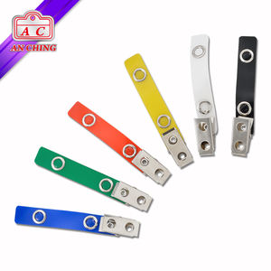 Clip à badge en métal avec épingle de sûreté - Product Image 2