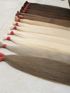 ผมแท้แบบเป็นมัด คุณภาพดีที่สุด ขายส่ง ปี 2026 หนาเป็นพิเศษ เรียบลื่น ผมเวอร์จินแบบเป็นมัด สำหรับต่อผม - Product Image 5