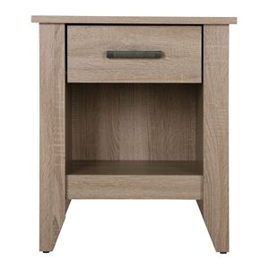 Comodino moderno in legno sandalo affascinante per gli spazi - Product Image 3