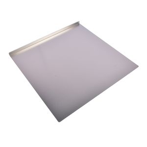 Tagliere Extra Large in Acciaio Inossidabile 304, Robusto 50x50 cm, Dimensioni Personalizzabili per Tagliare, Cuocere e Preparare Pasticceria - Product Image 4