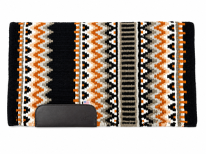 Manaal Enterprises Tapis de selle coloré en laine, doublure polaire, rembourrage polyester, pour spectacle équestre, modèle SHOW PAD 02 - Product Image 1