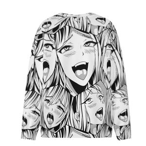 Camiseta de sublimación informal de última moda, 100% algodón, para hombre, manga larga, corte holgado, estampada, personalizada. - Product Image 5