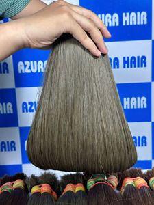 ¡Venta superior! 100% Extensiones de cabello humano a granel Cabello Humano Vietnamita Precio al por mayor de fábrica sin productos químicos color natural - Product Image 5