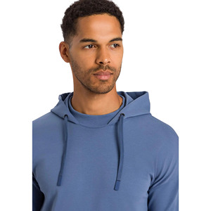 Conjunto Deportivo Casual para Hombre, Primavera, Personalizado, Transpirable, 100% Algodón, Sudadera con Capucha y Pantalones Cortos - Product Image 3