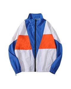 Veste coupe-vent en gros meilleure qualité personnalisée Color Block Vintage Windbreak Jacket Outdoor Windproof Windbreak Jacket - Product Image 1