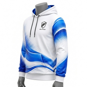 <b>Sublimation</b> <b>Hoodies</b> Pakistan Supplier Men 450 Gsm Fleece Polyester/Cotton High Quality New Arrival Custom Winter Embroidered - Product Image 4