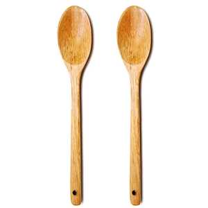 Wood Eco-Friendly <b>Serving</b> <b>Spoon</b> Long Handle Classic Design for Wedding Giveaways - Product Image 6