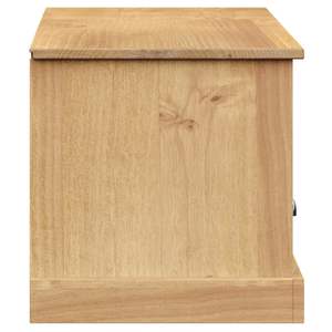 ตู้วางทีวีไม้สนสีน้ำผึ้งทรงสี่เหลี่ยมขนาดกลาง ตู้วางทีวีดีไซน์หรูหรา - Product Image 6