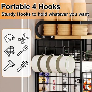 Premium Stackable Fruit <b>Storage</b> Rack For Kitchen Counter Organization <b>Vegetable</b> Basket And Home <b>Storage</b> Solution From India - Product Image 2