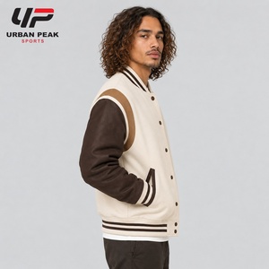 Nueva Chaqueta Varsity Moderna para Hombre 2026 con Silueta Oversize, Bordado Audaz y Estilo Urbano Distintivo - Product Image 2