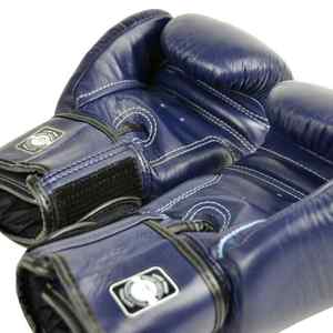 นวมชกมวยหนังวัวแท้ทำมือ Twins Muay Thai สำหรับฝึกซ้อมมืออาชีพ ระบายอากาศได้ดี ซับเหงื่อได้ดี - Product Image 2