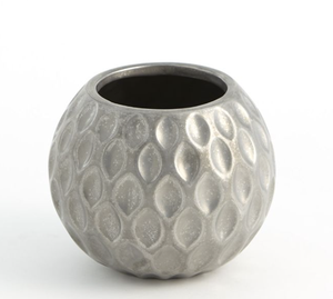 Ensemble de 3 vases de table plaqués or finition brillante, vases décoratifs irréguliers à finition brillante pour la décoration intérieure - Product Image 6