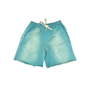 Customized Mens Acid Wash Shorts Screen Printed Acid Wash Casual Wear for Adults Solid Pattern Custom Design Custom Size Shorts - Product Image 2