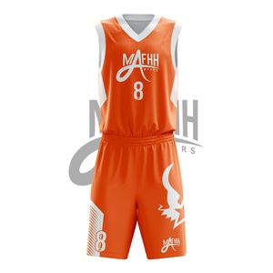 Ensemble uniforme de basketball classique personnalisé de haute qualité 2026 pour hommes – Maillot et short en maille épaisse bleus - Product Image 4