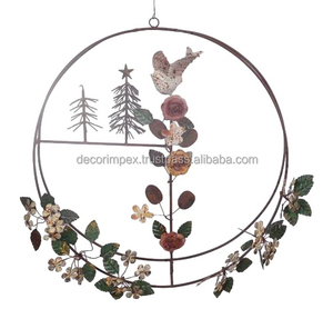 Bird Beautiful <b>Wreath</b> Modern Frames Home Decor Christmas <b>Wreath</b> With Leafs Christmas <b>Wreath</b> for Home Decor - Product Image 5