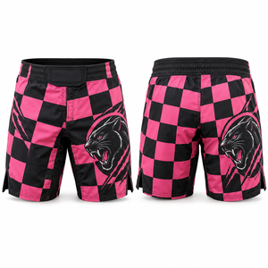 Shorts de MMA Sin Bolsillos, Directo de Fábrica, Opciones de Talla, Cierre Seguro, Diseño Personalizado, Ropa Deportiva, Elásticos en Cuatro Direcciones - Product Image 3