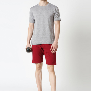 Pantalones Cortos Deportivos para Hombre, 100% Algodón Ecológico, Transpirables, Antiarrugas, de Secado Rápido, para Entrenamiento y Running, con Logotipo Personalizado, Estilo Urbano - Product Image 5