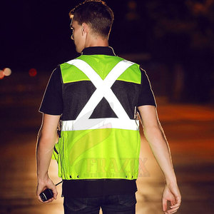Chaleco de Trabajo Ligero de Alta Visibilidad, Ropa de Seguridad para Trabajadores de la Construcción, Mantenimiento y Transporte - Product Image 4