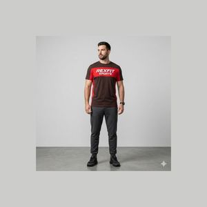 เสื้อยืดผู้ชายทรงดรอปโชว์เดอร์ โอเวอร์ไซส์ เสื้อยืดเปล่าสั่งทำ เสื้อยืดผู้ชายขายส่ง ผ้าฝ้ายออร์แกนิค สกรีนโลโก้ ผ้าไมโครไฟเบอร์สั่งทำ - Product Image 1