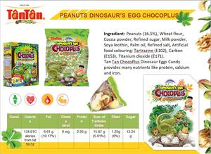 Chocolate con Cacahuetes en Forma de Huevo de Dinosaurio, Dulce Crujiente para Niños, Venta al Por Mayor - Product Image 3