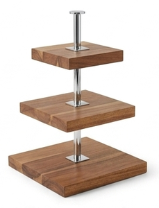 3-Tier Cupcake Stand Cake Dessert Wedding Event Party <b>Display</b> Tower Plate New Fruit Dessert Cupcake Holder Plate Tower Trays - Product Image 4