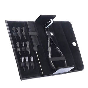 Kit de Herramientas para Extensiones de Cabello con Cinta Adhesiva Color Dorado al Mejor Precio, Logotipo Personalizado, Aplicación y Remoción Profesional de Extensiones de Cabello para Salón - Product Image 1