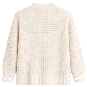 Pull Col Roulé Femme en Acrylique Respirant de Haute Qualité, Style Streetwear Décontracté Automne Hiver 2026 - Product Image 2