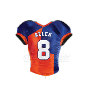 <b>Athletic</b> Fit American Football Uniform Lightweight Stretch Material Designed For Maximum Mobility Speed And Player Comfort - Product Image 2