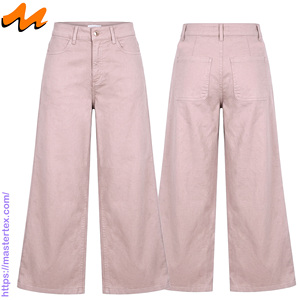 Pantalon baggy Plazo pour femmes avec plis arrière, tissu respirant, décontracté, toutes saisons, coton, poly, élasthanne, 9,29 OZ - Product Image 3