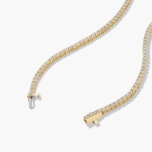 Collar de Diamantes Cultivados en Laboratorio de 5 Quilates, Oro Blanco de 14K con Baño de Rodio, Certificado IGI, Corte Brillante, Lujoso, para Compromiso o Boda - Product Image 6
