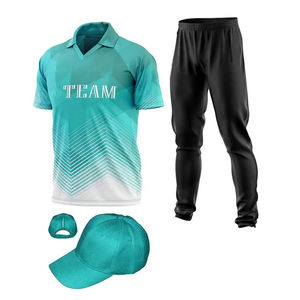 Uniformes de críquet elegantes y personalizados hechos con tela transpirable para máxima comodidad. Fabricante OEM ODM. Personalización en Pakistán. - Product Image 2