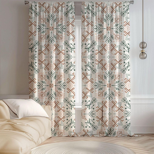 Rideaux en coton pour chambre à coucher, fabricant en gros, rideaux en lin 100% coton pur, fournisseur indien - Product Image 6