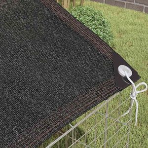 Cage à lapin en acier galvanisé argenté 400 x 78 x 78 cm pour animaux de compagnie - Product Image 5