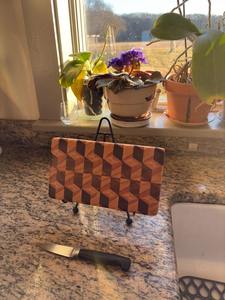 Juego de Tablas de Cortar de Madera de Acacia Natural con Ranura para Escurrir, Tabla de Cocina de Madera Multitamaño para Servir Frutas y Pan - Product Image 5