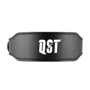Cowhide Leather Heavy Duty Breathable Protection Weightlifting <b>Belt</b> 4 Inch Width <b>Men</b> Women Double Prong <b>Buckle</b> Training - Product Image 5