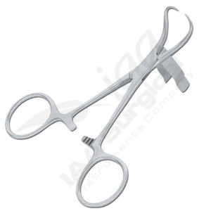Pinza manual Backhaus para toallas, instrumento quirúrgico hospitalario con certificación ISO13485 y construcción de acero inoxidable - Product Image 4