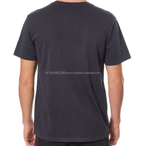 T-shirts durables pour hommes, t-shirt en coton biologique pour hommes, t-shirt à manches courtes, haut d'été pour hommes, t-shirts à col rond, coupe ample - Product Image 4