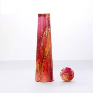 Multiple <b>Pink</b> Color Printed Copper Water <b>Bottle</b> Carry To Yoga Gym Office And Daily Life Buy Direct From Indian Supplier - Product Image 2