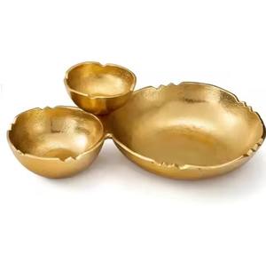 Bol à chocolat en métal design, bol à bonbons en acier inoxydable pour fruits secs, en-cas, décoration de la maison, hôtel - Product Image 3