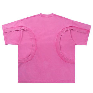 T-shirts de luxe pour hommes, sur mesure, de créateur, coupe classique, tricotés, style urbain, unis, fabriqués en coton 100% biologique et écologiques - Product Image 1