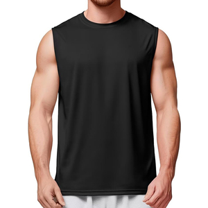 Débardeur d'entraînement personnalisé pour homme – T-shirt de sport sans manches respirant pour la performance et le confort - Product Image 5