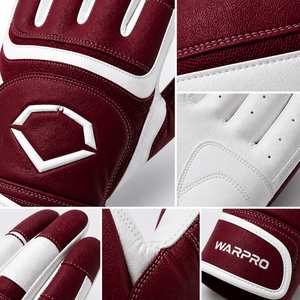 Men’s Custom Logo Baseball Batting Gloves Leather Non-Slip Grip Right-Hand Adult Soft Comfortable Professional Sports Gloves - Product Image 4